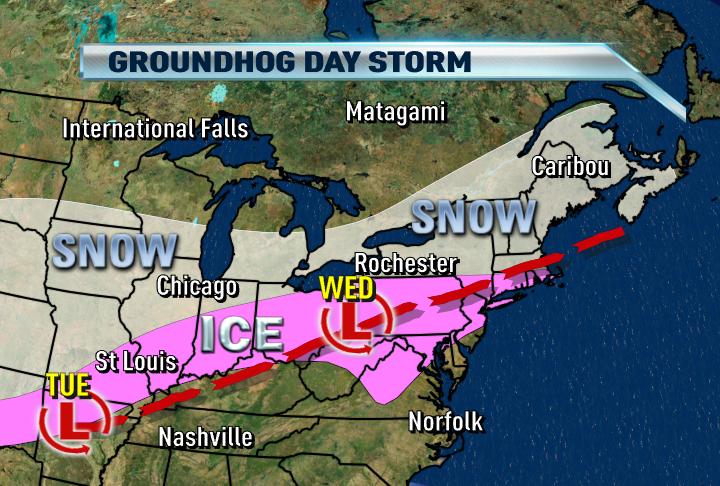 groundhog day storm 2025