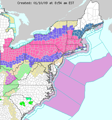 Northeast Advisories